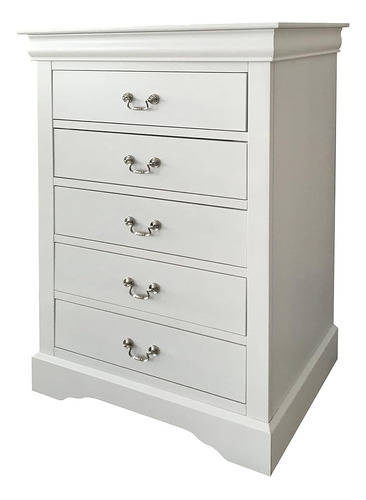 Acme Muebles Louis Philippe Iii Cofre, Blanco