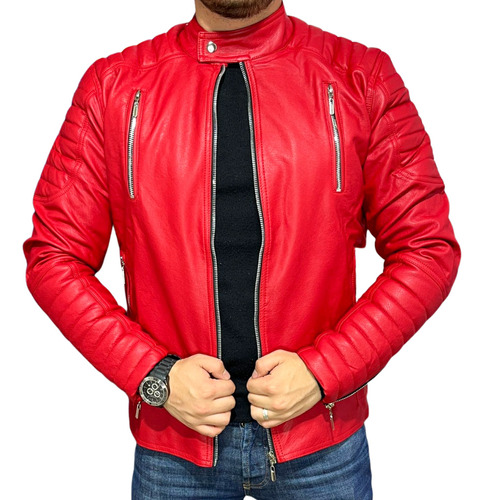 Chaqueta Piloto Clasica Fucsia Jackets