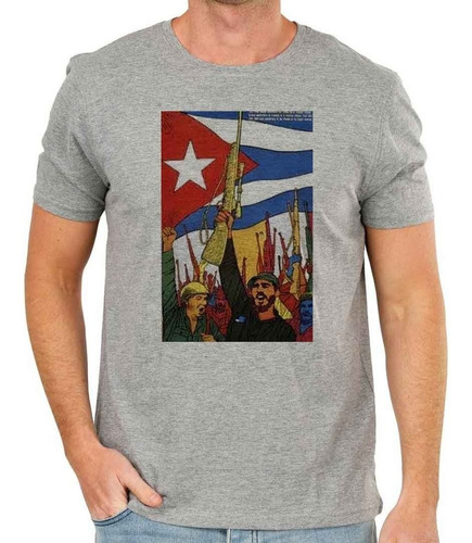 Cuba Fidel Remera Propaganda Coleccion Uno Varios Modelos
