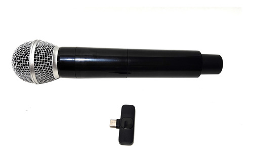 Microfone Tec7 Sem Fio Para Celular Com Entrada Lightning