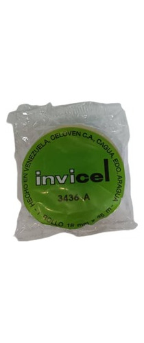 Cinta Invicel Invisible 18mmx25m Celoven Original 
