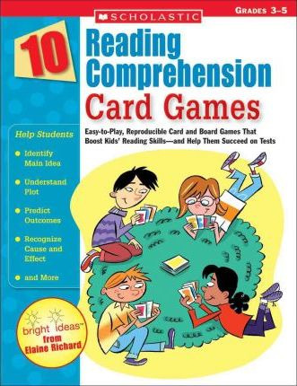 Libro 10 Reading Comprehension Card Games