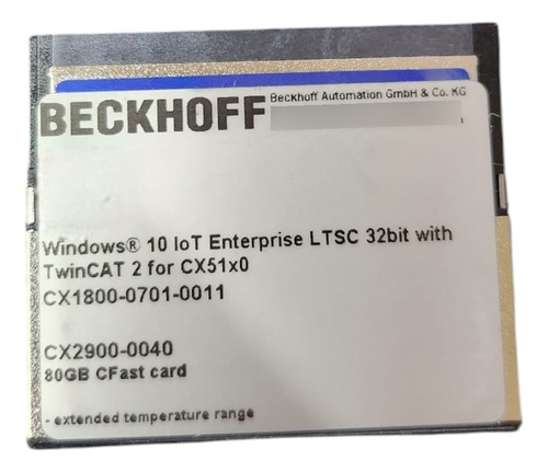 Beckhoff Cx5140-0162 Controlador De Cpu