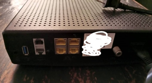 Modem Router Inter Arris Tg862 (Usado)