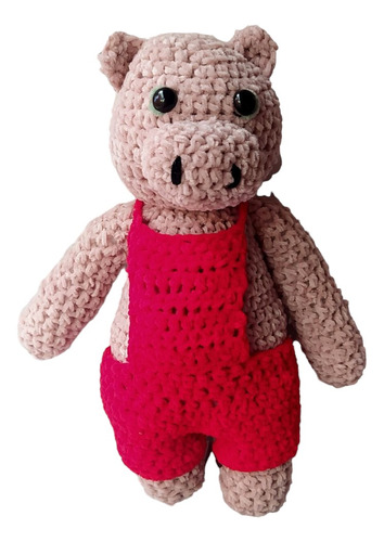 Chancho Plush Peluche Amigurumi Suave Bebés Muñeco De Apego