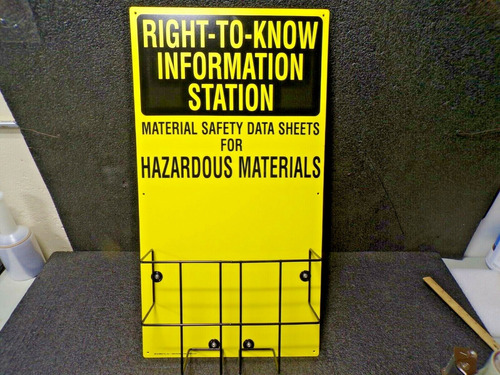 Right To Know Information Station, 30  X 16  Ddc