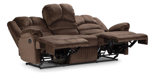 Rosen Sofa Rec Jarrie 3 Cpo Tela Chex Cafe