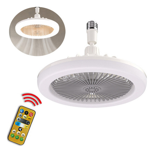 Lámpara De Techo Led Ajustable Pequeña 30w Con Ventilador