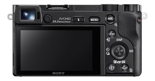 Imagen 2 de 7 de Sony Kit Alpha 6000 16-50mm OSS ILCE-6000L sin espejo color negro