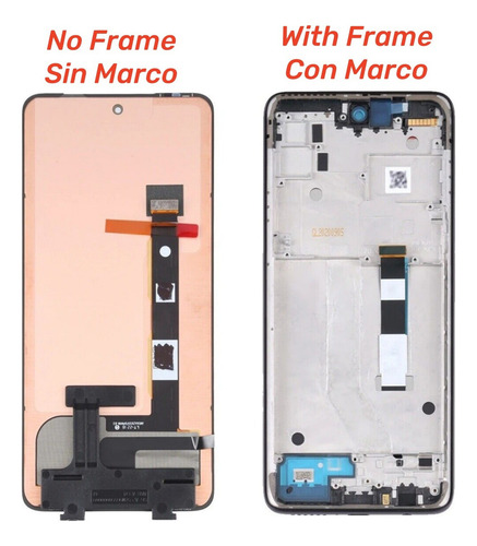 Sj Qw Pantalla Táctil Amoled Con Marco Para Moto G82 5g