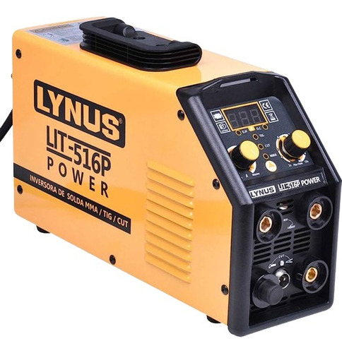 Máquina De Solda Inverter Lynus Lit-516p 50hz/60hz 220v