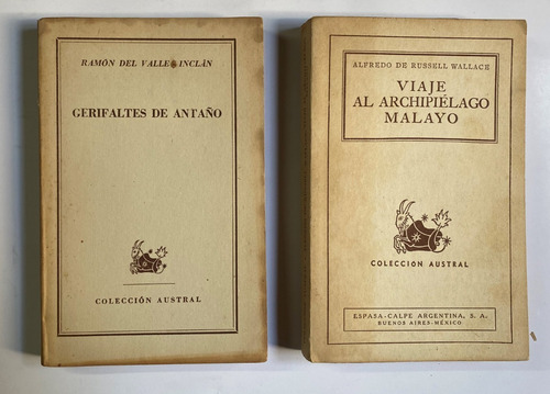 2 Colección Austral: Ramón Del Valle Inclán/ A. Russell  E1