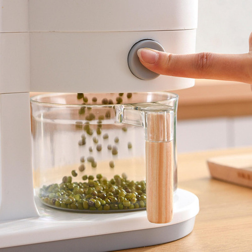 Dispensador De Cereales De Cocina Contenedor De Dispensador