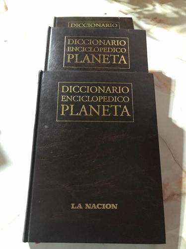 Diccionario Enciclopédico Planeta En 3 Tomos