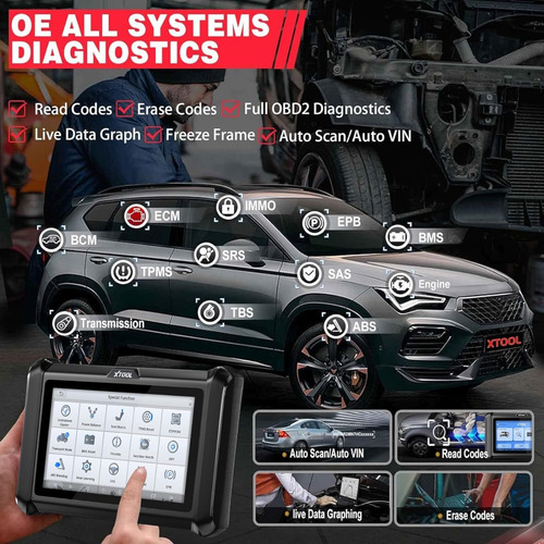 Escáner Automotriz Xtool X100pads Immo Key Programming Tool