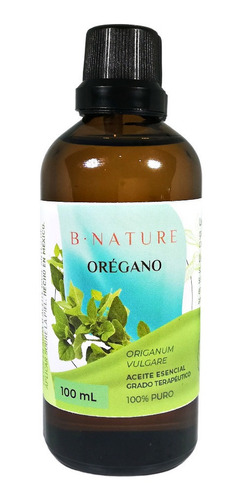 Aceite Esencial De Orégano 100 Ml 100% Puro