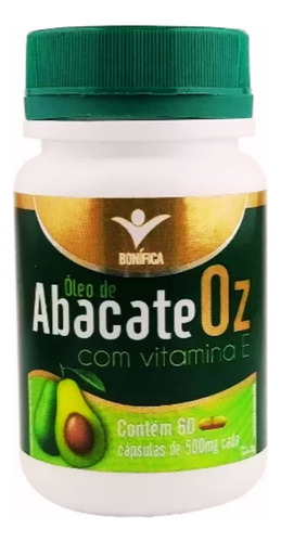  Bonifica Óleo De Abacate Ozonizado 60 Capsulas 