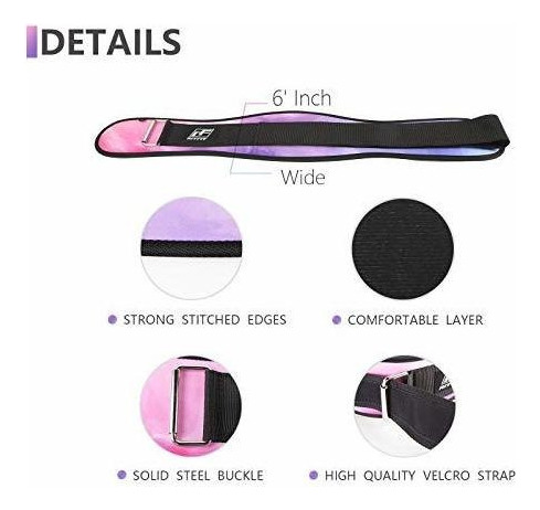 Cinturón De Levantamiento De Pesas Ritfit Para Mujer: Sopor