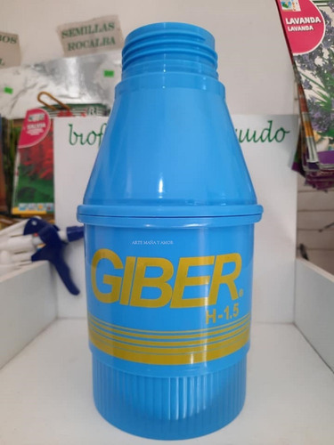 Imagen 3 de 3 de Vaso Giber Contenedor Giber Repuesto Pulverizador 1,5 Lts