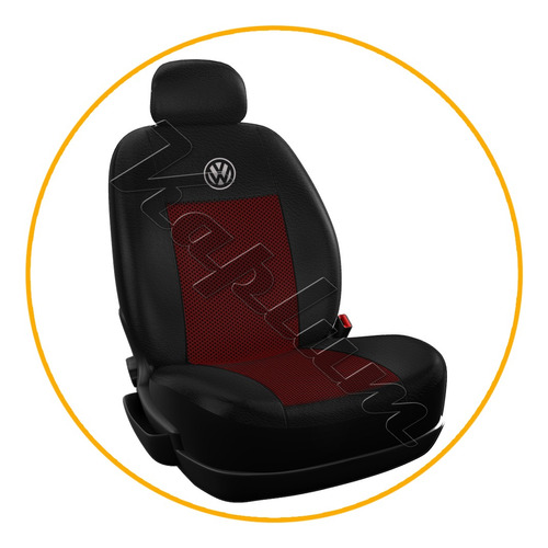 Funda Cubre Asiento Cuero Vw Gacel Gol Trend Polo Senda