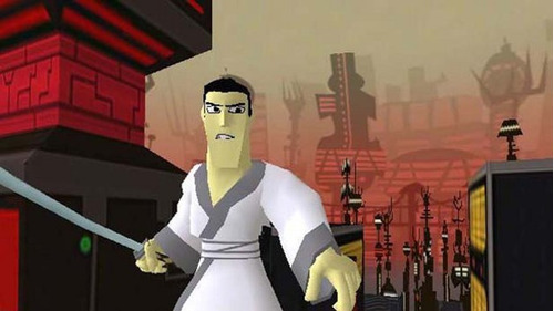 Parche de acción y aventura para PS2 de Samurai Jack: The Shadow Of Aku