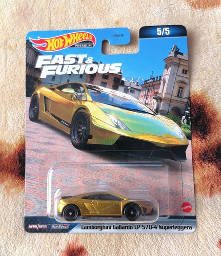 Hot Wheels Lamborghini Gallardo Rápido Y Furioso 