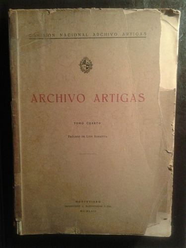 Archivo Artigas. Tomo Iv