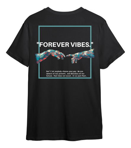 Remera Forever Vibes Black I