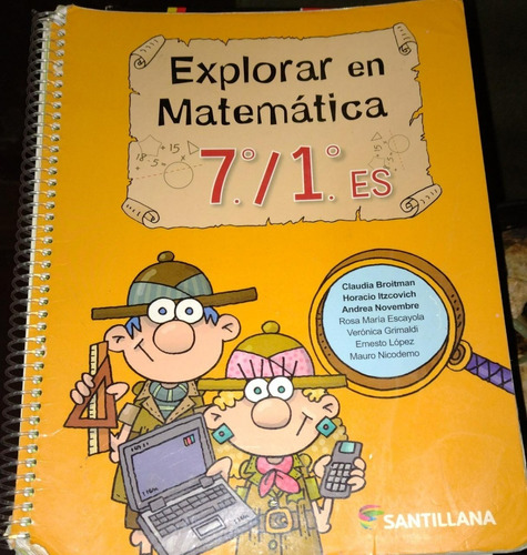 Explorar En Matemática 7 / 1 Es