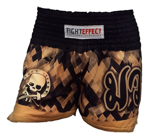 Short Golden Cobra Box - Muay Thai - Kick - Mma