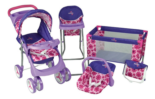 Set De Muñecas 5 En 1 Modelo Corazones Unicornio Babykits