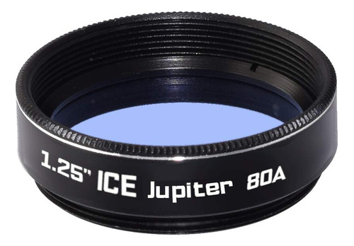 Ice 1.25  Jupiter 80a Filtro Azul Para Telescopio