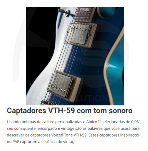 Guitarra Elétrica Cort Cr Series Cr200 Les Paul Flip Blue