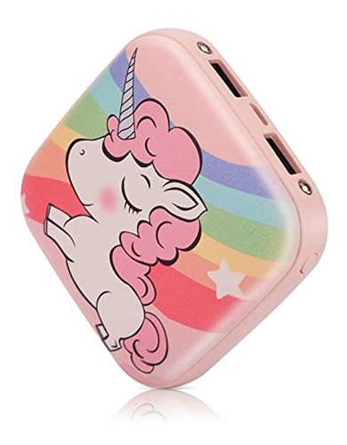 Lindo Cargador Portátil 10000mah, Sethruki Unicorn Mini Powe