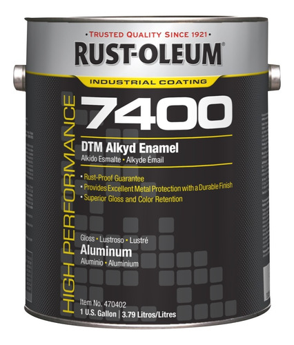 Rustoleum 7400 Esmalte Anticorrosivo Aluminio Brillante Galo