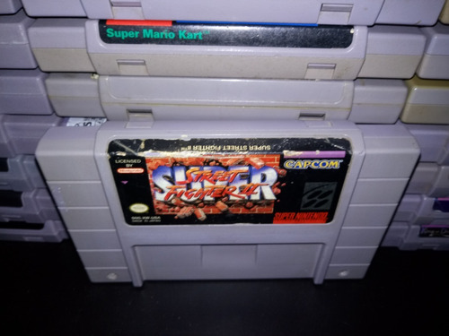 Fita - Super Street Fighter Ii Original Super Nintendo Snes (Usado)
