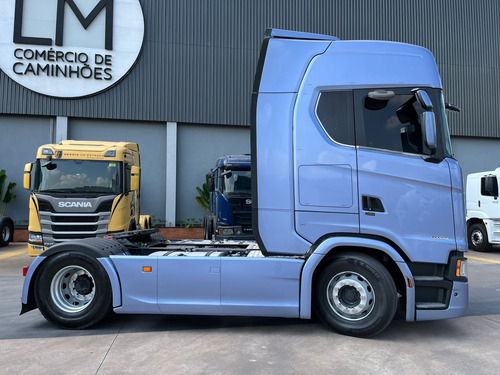 Scania S450 4x2 Ntg Top De Linha Com Geladeira Ano 2021