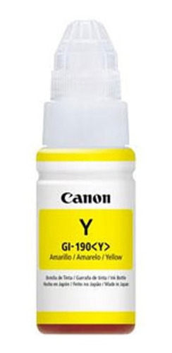 Tinta Canon Gi-190 Yellow, 70 Ml