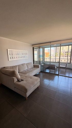 ¡venta De Departamento Amoblado Con Vista Al Mar!