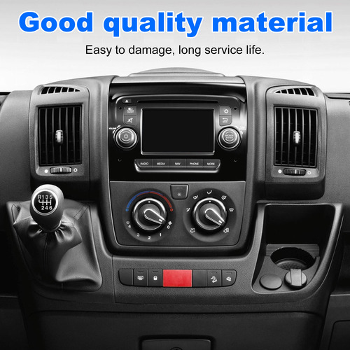 Panel De Radio Fascia De Coche De 9 Pulgadas Para Jumper Box