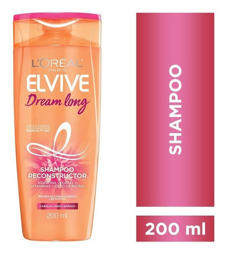 Elvive Loreal Paris Shampoo Dream Long 200mll