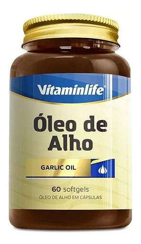 Óleo De Alho - 120 Cápsulas - Vitamin Life