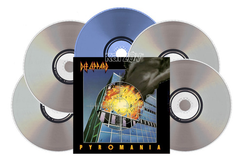 Def Leppard Pyromania Importado Box 4 Discos Cd + Blu-ray Versión del álbum Estándar