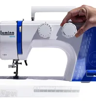 Comprar Lumina Alma 24 Diseños De Puntada + Kit 32prensatelas Lumina Color Azul