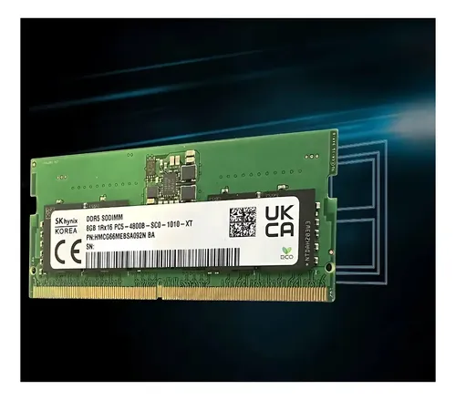 Memoria para portátil Sk Hynix 8gb 1rx16 Ddr5 PC5-5600b | MercadoLibre