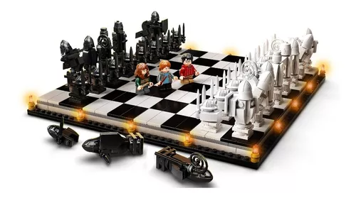 Lego Harry Potter Conjunto de Construção de Xadrez, Hogwarts, Feiticeiro, Harry  Potter, Hermione Games Sets, 4 Mini figuras, 76392, 876 peças - AliExpress