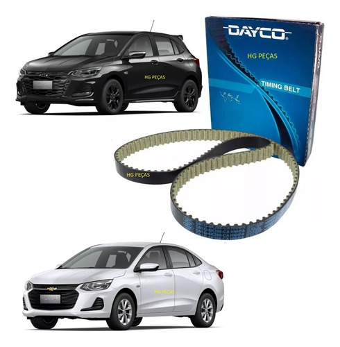 Correia Dentada Gm Novo Onix 1.0 12v 3 Cil 2019 2020 Dayco