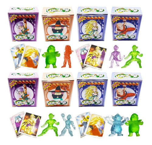 15 Cajas Con Muñecos Y Sticker Dragon Ball Z Souvenir Piñata
