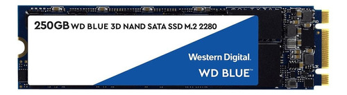 Disco sólido interno Western Digital  WDS250G2B0B 250GB azul