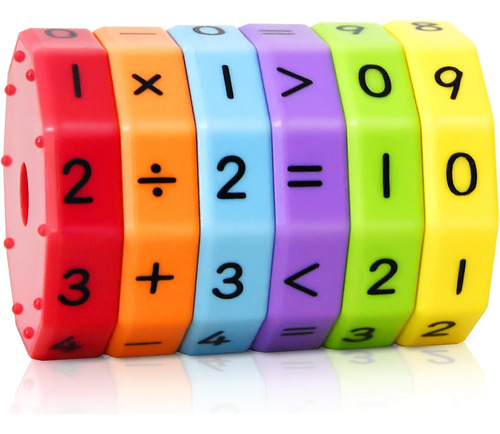 Juego De Aprendizaje De Matemáticas, Juguetes Montessori Par
